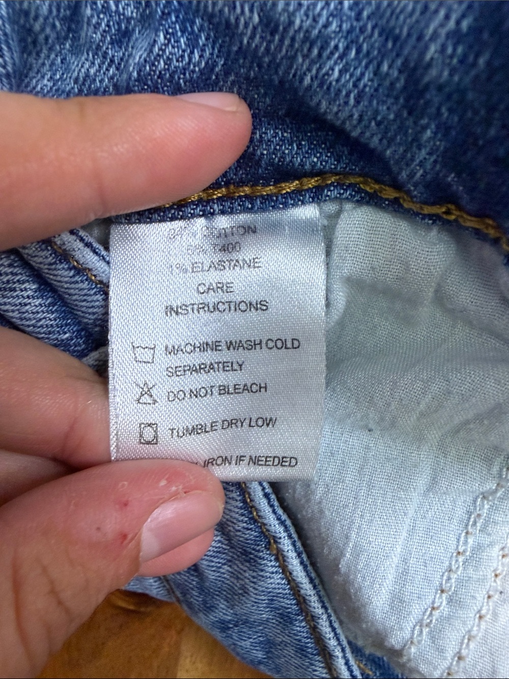 Motel Rocks High Rise Wide Leg Jeans - Picture 3 of 8